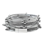 Crystal Chain Bohemian Wrap Bracelet for Women