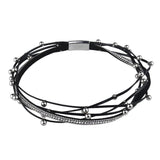 Crystal Chain Bohemian Wrap Bracelet for Women