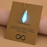 Glow in the Dark Luminous Bead Necklace for Men and Women
