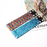 Reversible Sequin Glitter Slap Bracelets for Kids