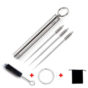 Titanium Alloy Toothpick Interdental Brush Oral Health