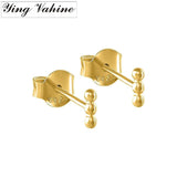 925 Silver Tiny Stud Earrings for Women