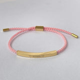 Golden Stainless Steel Mother's Bracelet Gift For Mom