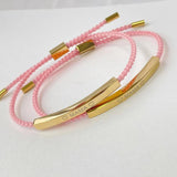 Golden Stainless Steel Mother's Bracelet Gift For Mom