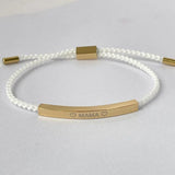 Golden Stainless Steel Mother's Bracelet Gift For Mom