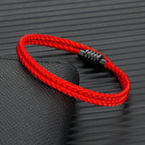 Keel Rope Bracelet Men Women Lucky Red Thread Bracelet Couple Jewelry