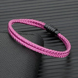 Keel Rope Bracelet Men Women Lucky Red Thread Bracelet Couple Jewelry
