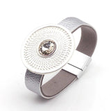 Boho Crystal Metal Charm Wrap Bracelet