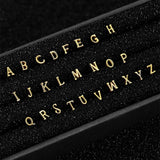 925 Silver Initials Nose Ring Alphabet Nose Stud