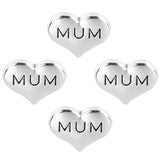 20Pcs/Lot Mix Family Words Mum Mom Momo Grandkids Charms Daughter Jewelry Bulk