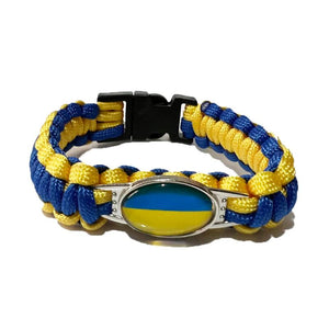 Ukraine National Flag Bracelet Ukrainian Bracelets Jewelry Friendship