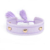 Bohemia Heart Rivet Bracelet For Women Tassel Jewelry