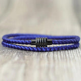 4mm Dragon Scale Rope Bracelet Stainless Steel Magnetic Bracelet