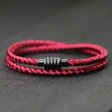 4mm Dragon Scale Rope Bracelet Stainless Steel Magnetic Bracelet