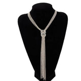 Multi-layer Tassel Pendant Necklace Retro Style Women