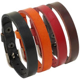 Real Leather Bracelets Vintage Wrap Belt Style Adjustable Wrist Band