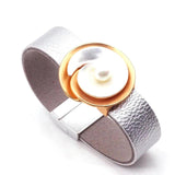 Multilayer Leather Bracelet Women Wristband Wrap Bracelets