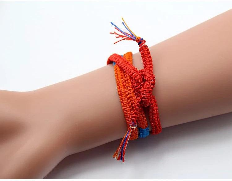 Your Name Anime Red Braided Bracelets