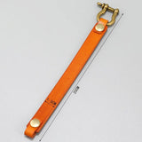 Horseshoe Buckle Cowhide Bracelets Men's Leather Bangles