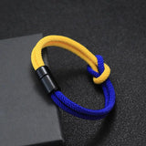 4mm Milan Rope Knot Bracelet Charms Magnetic Cord Bracelet
