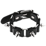 Studded Bracelet Cuff Goth Punk Spiked Bracelet Rivet Bangle