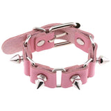 Studded Bracelet Cuff Goth Punk Spiked Bracelet Rivet Bangle