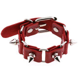 Studded Bracelet Cuff Goth Punk Spiked Bracelet Rivet Bangle