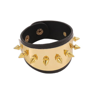 Punk Gothic Rivet Wrap Bracelet Harajuku Vintage Leather Jewelry