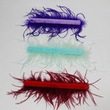 Ostrich Feather Women Bracelet Hair Accessories Furry Hand Cuffs Ring Wristband