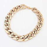 Special Geometry Splicing Fluorescent Necklace
