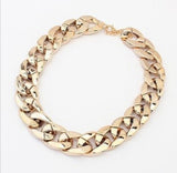 Special Geometry Splicing Fluorescent Necklace