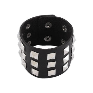 2023 Pink Studded Bracelet Goth Cuff Bracelet for Women