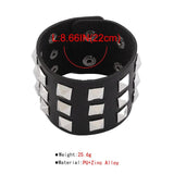 2023 Pink Studded Bracelet Goth Cuff Bracelet for Women