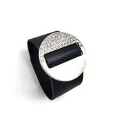 Bohemian Crystal Leather Wrap Bracelet for Women