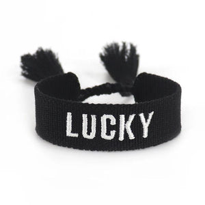 Good Luck Woven Friendship Bracelet