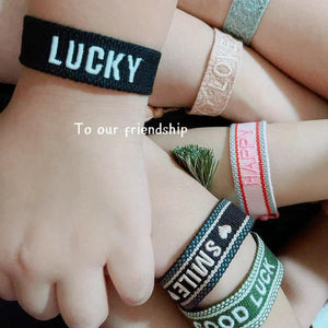 Good Luck Woven Friendship Bracelet