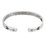 Motivational Crown Bracelet for Grand Daughter