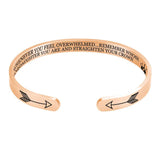 Motivational Crown Bracelet for Grand Daughter