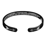 Motivational Crown Bracelet for Grand Daughter