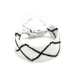Boho Colorful Embroidery Macrame Friendship Bracelet Star Of David
