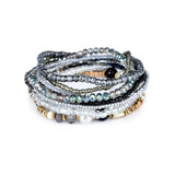 10-Piece Beaded Stacked Stretchy Bracelets Set for Women