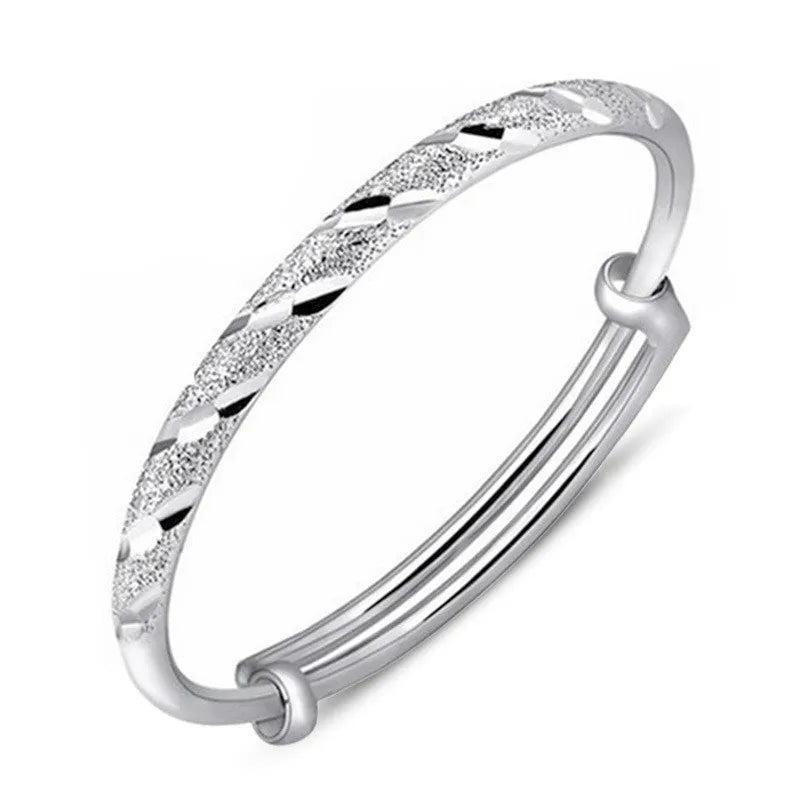 Frosted Granule Circle Bracelet Adjustable Top Quality Jewelry