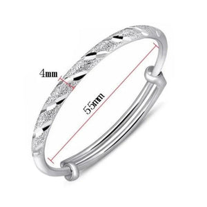 Frosted Granule Circle Bracelet Adjustable Top Quality Jewelry