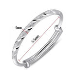 Frosted Granule Circle Bracelet Adjustable Top Quality Jewelry