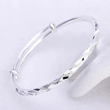 Frosted Granule Circle Bracelet Adjustable Top Quality Jewelry