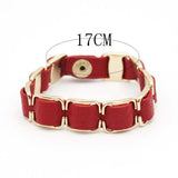 Charm Wrap Bracelet Leather Rope Women Jewelry