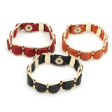 Charm Wrap Bracelet Leather Rope Women Jewelry