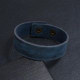 Vintage Leather Wrap Cuff Bracelet for Men Women Jewelry