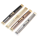 Multilayer Cross Charm Leather Bracelet Rhinestone Wrap Bangle