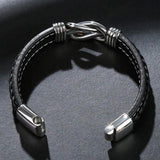 Love You Forever Leather Bracelet